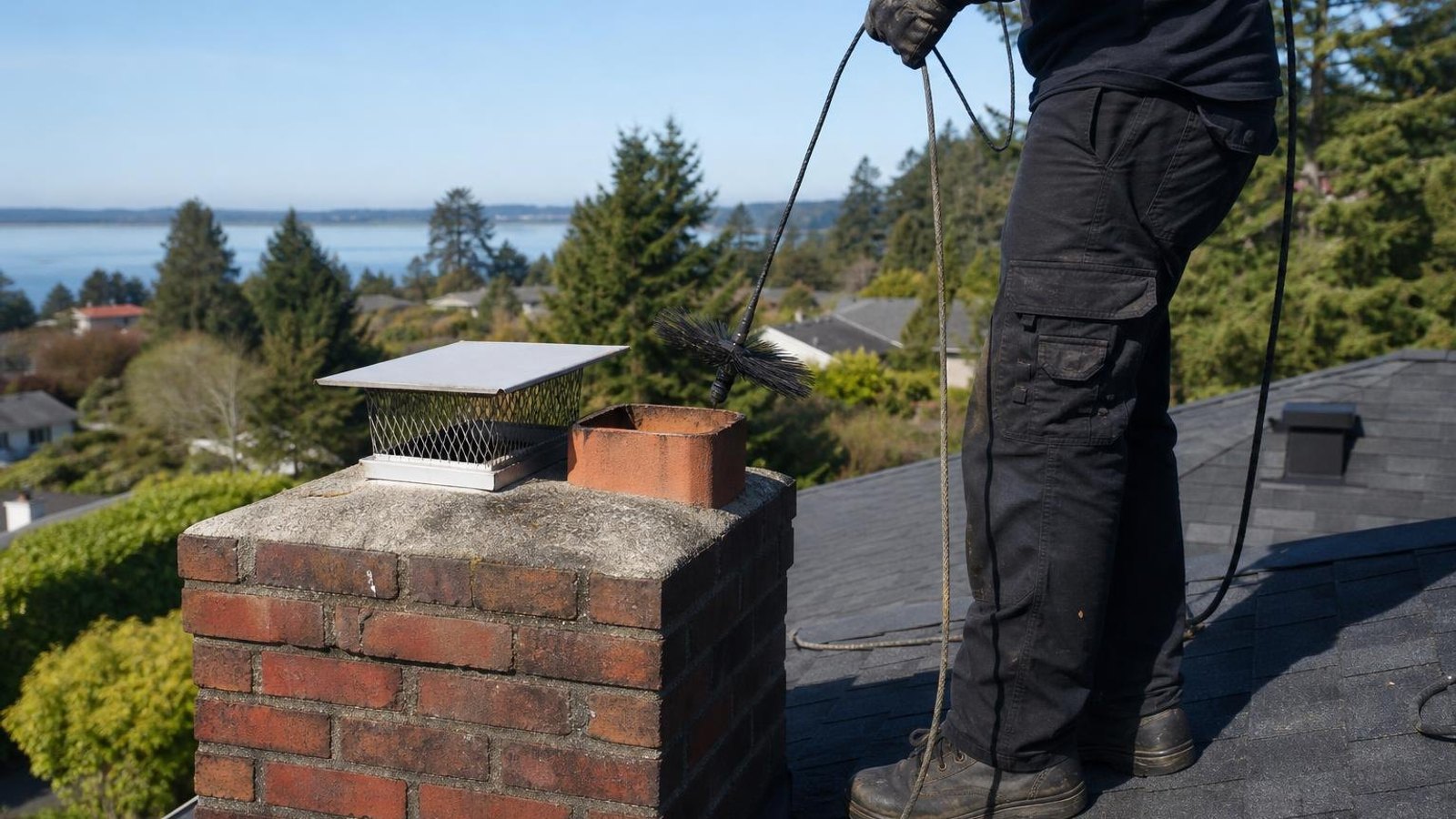 Local chimney sweep & inspection for Eureka homes
